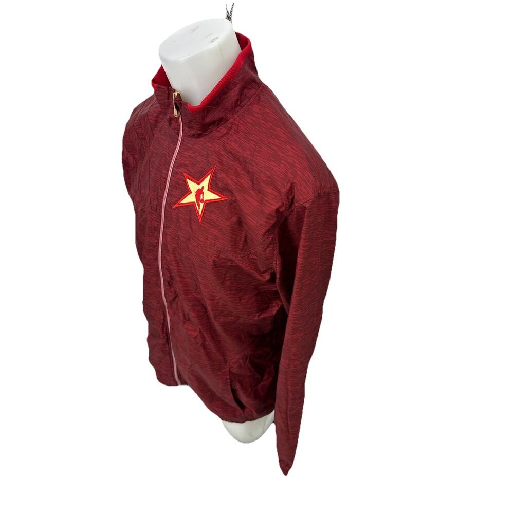 Adidas Large Men NBA All-Star On-Court Jacket 2011 Star Logo Warm-up VTG - Picture 4 of 10